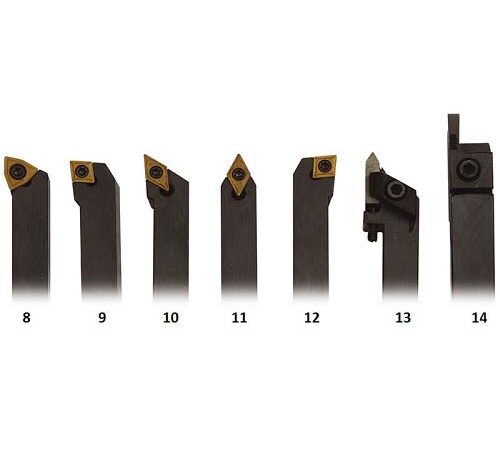 Set Utensili Da Tornio 10 Mm 7 Pezzi