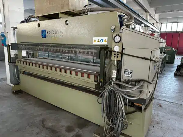 Pressa doppia membrana Orma mm 2700x800 c.e. usata