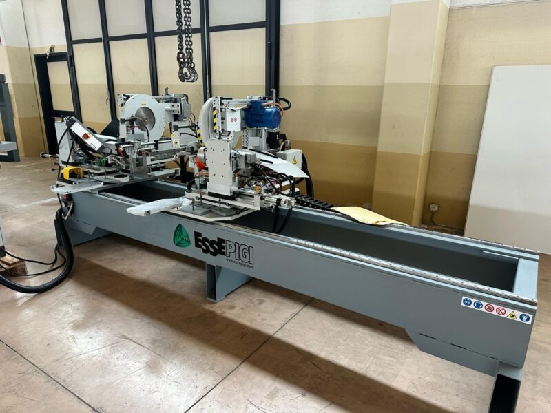 Troncatrice/foratrice doppia automatica ESSEPIGI RAPID 3000
