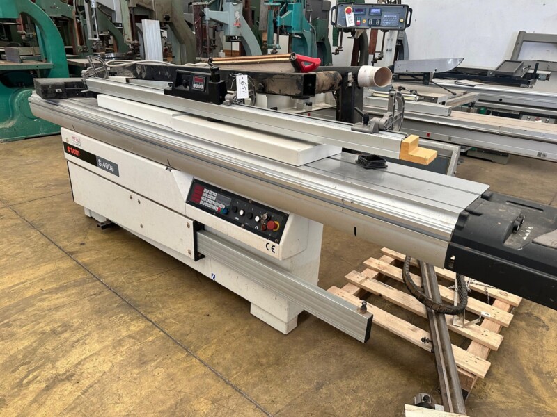 Squadratrice Scm Si400e - 3 assi - mm 3200 c.e. usata