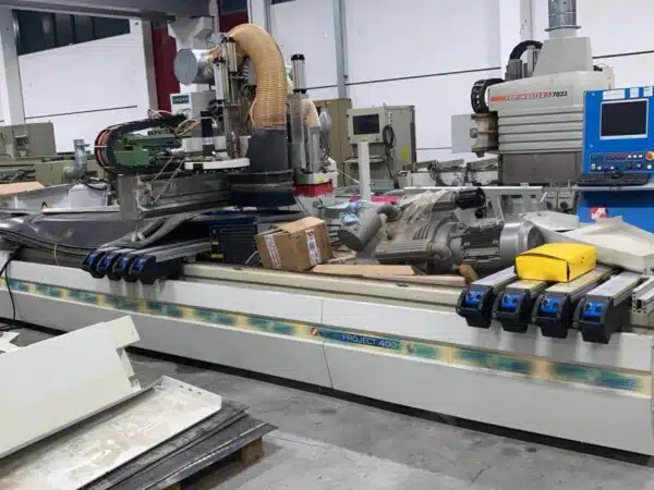 Centro di lavoro MASTERWOOD PROJECT 400L MM 5200X1250  c.e. usato