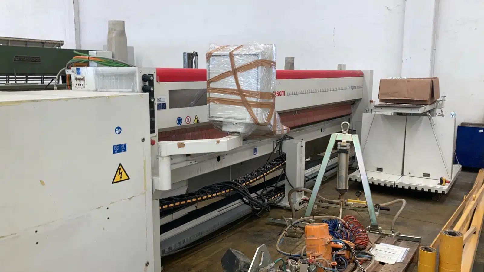 Sezionatrice orizzontale scm Sigma impact mm 4500x4500 c.e. - immagine 2