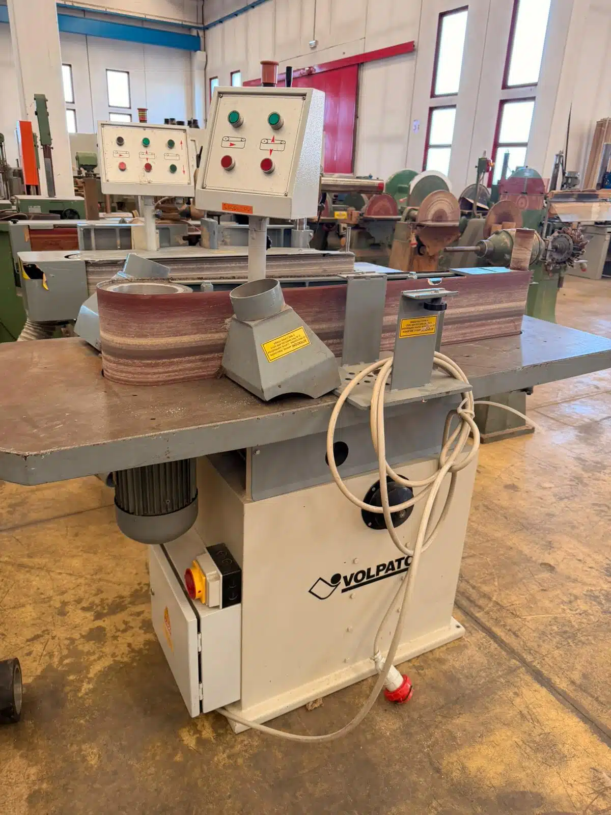 Levigatrice Volpato Ntc 1600 c.e. usata