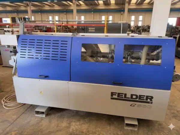 Bordatrice Felder G560 c.e. usata con rettifiche