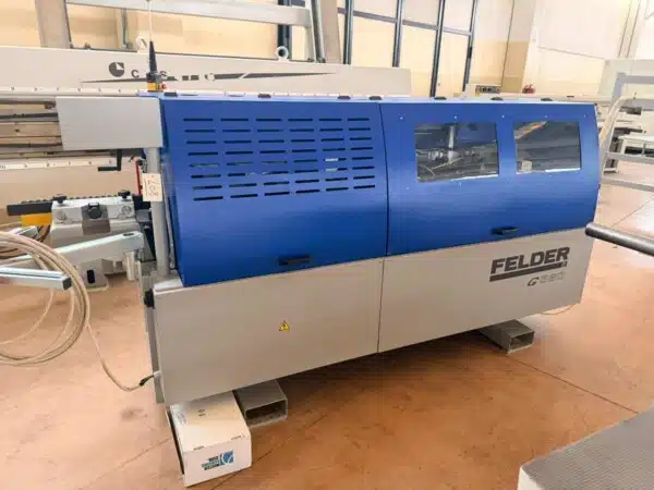 Bordatrice Felder G560 c.e. usata con rettifiche