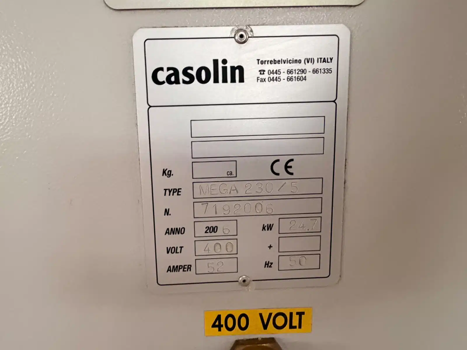 Scorniciatrice Casolin Mega 230/5 c.e. - immagine 5