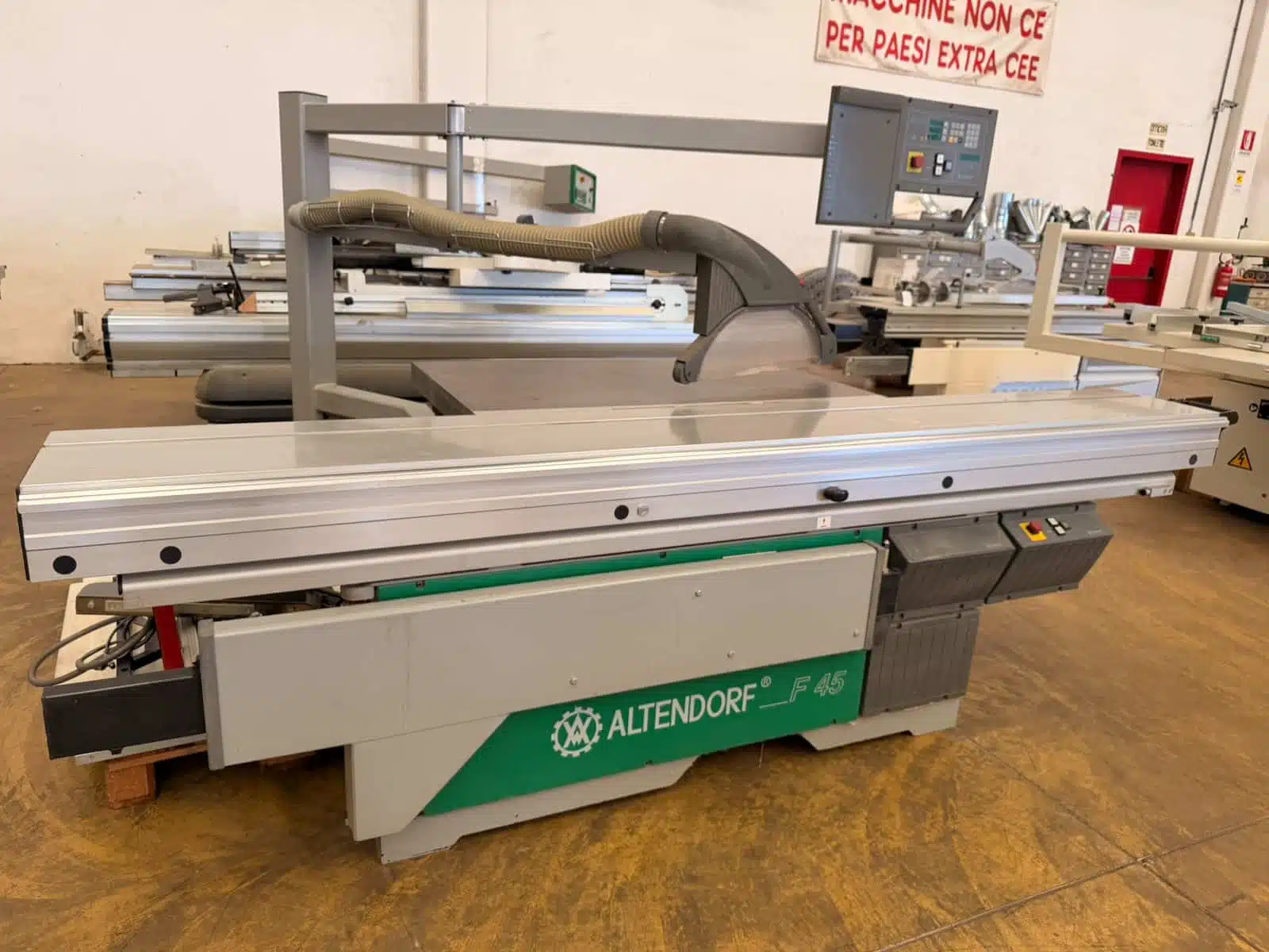 Squadratrice Altendorf F45 mm 3200 c.e. usata
